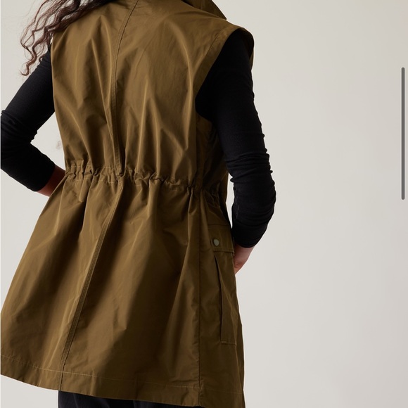 Athleta Boundless Vest, Acacia Olive, small - Picture 6 of 7
